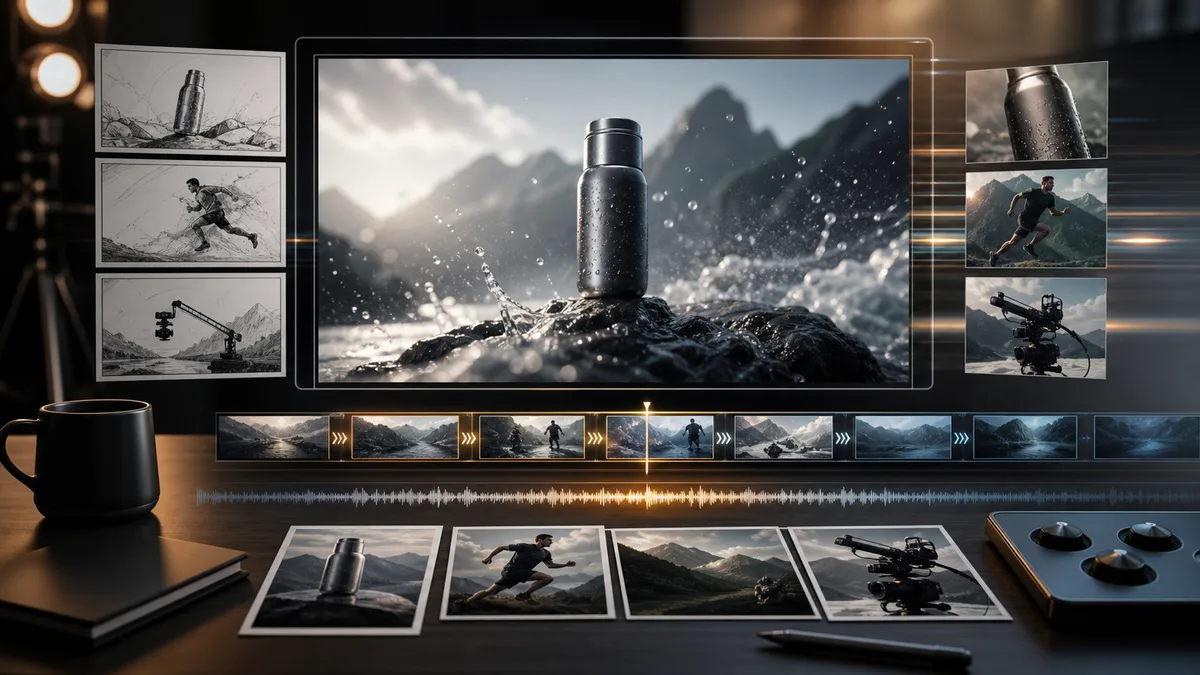 AI video prompt board for Seedance 2.0 Mini scene planning