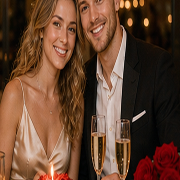 Anniversary AI couple photo style preview