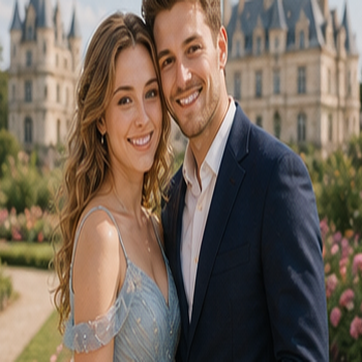 Castle AI couple photo style preview
