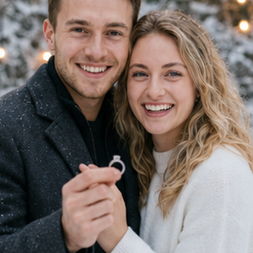 Proposal AI couple photo style preview
