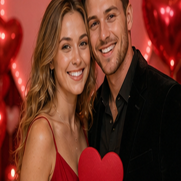 Valentine AI couple photo style preview