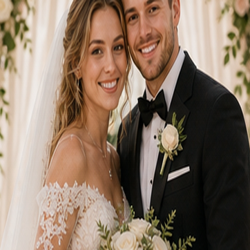 Wedding AI couple photo style preview