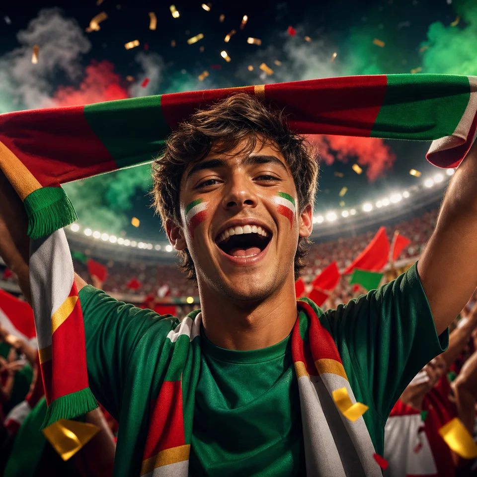 Match Day Graphic football prompt example