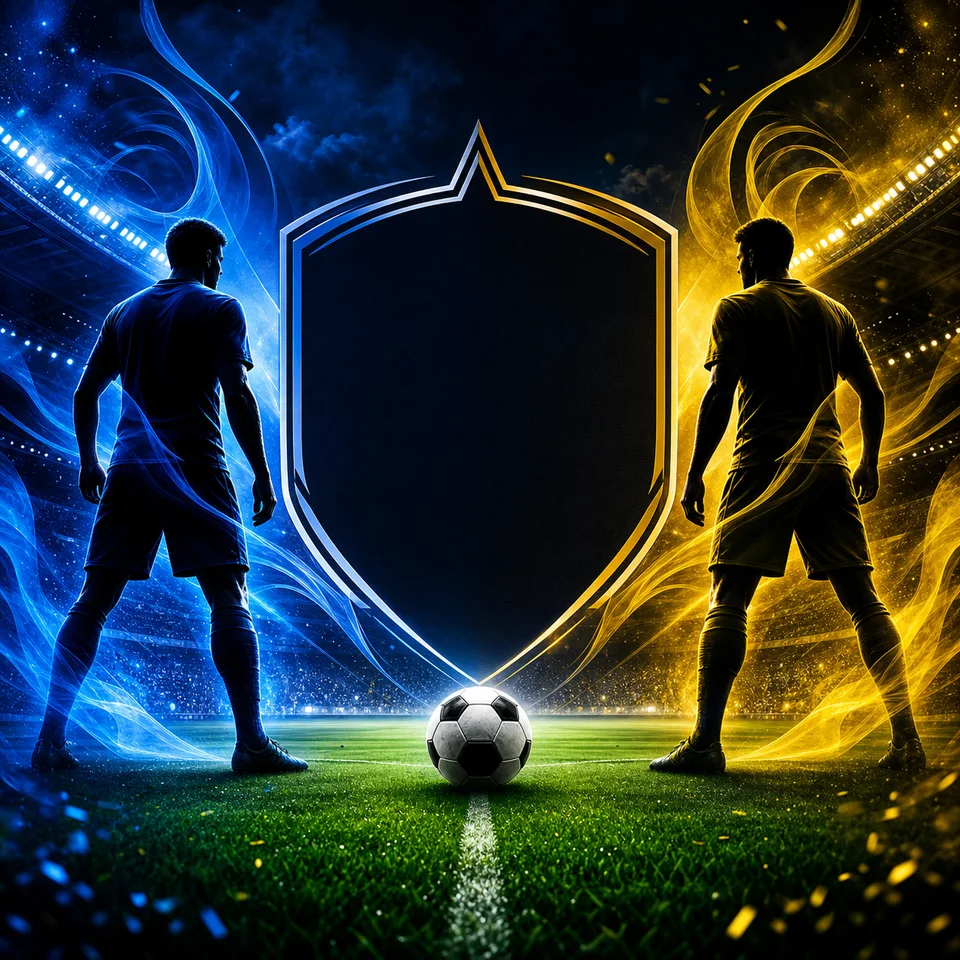 Fan Art Poster football prompt example